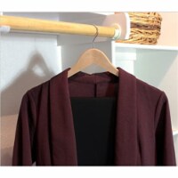 Bowed Shaped Hangers Made Of Biodegradable Plastic, Available In A Set Of 10