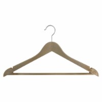 Bowed Shaped Hangers Made Of Biodegradable Plastic, Available In A Set Of 30