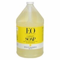 EO® Essential Oil Products Lemon and Eucalyptus Liquid Hand Soap Perspective: Main