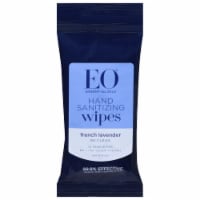 EO® Essential Oils French Lavender Hand Sanitizing Wipes Perspective: Main