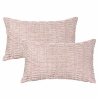 uxcell Pack of 2 Corduroy Decorative Throw Pillow Covers Boho Cushion Cases Perspective: Main