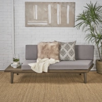 Emmory Indoor Minimalist Wood Left Sided Sofa Grey 1 unit Kroger