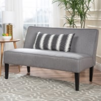 Chandler Grey Fabric Love Seat