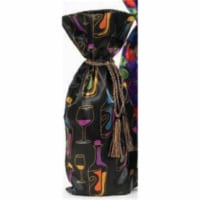 Joann Marie Designs Printed Wine Bag - Bottles Pack of 12