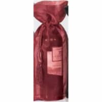 Joann Marie Designs Sheer Metallic Wine Bag - Burgundy Perspective: Main