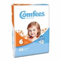 ATTENDS HEALTHCARE PRODUCTS 48CMF6 Comfees Baby Diapers - Size 6