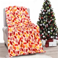 Halloween 50 X 60 Throw Blankets Autumn Leaves