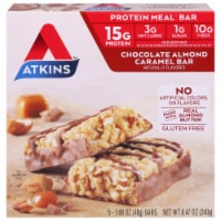 Atkins  Meal Bar   Chocolate Almond Caramel