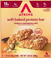 Atkins™ Strong High Protein Meal Bar Vanilla Macadamia Nut Perspective: Main