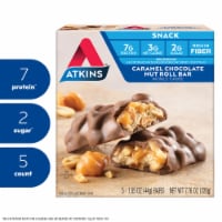 Atkins Caramel Chocolate Nut Roll Snack Protein Bar