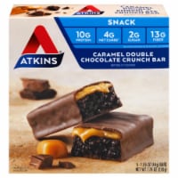 Atkins® Caramel Double Chocolate Crunch Bars