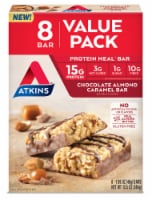Atkins Chocolate Almond Caramel Protein Meal Bars
