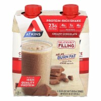 Atkins Creamy Chocolate Protein-Rich Shakes Perspective: Main