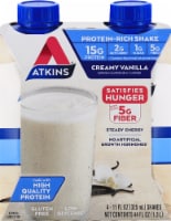 Atkins® Creamy Vanilla Protein-Rich Shakes