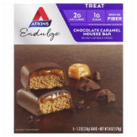 Atkins Endulge Chocolate Caramel Mousse Treat Bar 5 Count