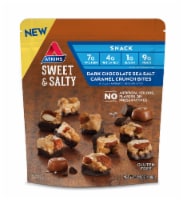 Atkins® Sweet & Salty Dark Chocolate Sea Salt Caramel Crunch Bites Perspective: Main