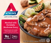 Atkins™ Meatloaf With Portobello Mushroom Gravy Frozen Meal