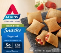 Atkins™ Frozen Pepperoni Pizza Snack Bites Perspective: Main