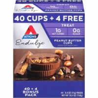 Atkins Endulge Peanut Butter Cups Pack, Keto Friendly (44 Count)