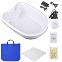 25W Personal Foot Bath Spa Massager Machine w/ Tub Health Care Ionic Detox Home Salon