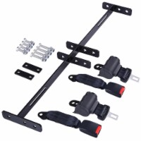 Yescom Retractable Golf Cart Seat Belts & Bracket Kit for Club Car Yamaha EZGO TXT&RXV