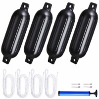 Yescom Inflatable Boat Fender Marine Bumper Dock Yacht Protection 6.5 x23 4 Ribbed