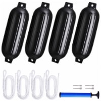 Yescom Boat Fender Inflatable Bumper Marine Pontoon Dock Shield Protection 8x27 Buoy
