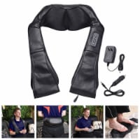 3D Electric Shoulder Massager Shiatsu Deep Kneading Heat Therapy Neck Back Foot Home Car