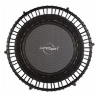JumpSport 220 Fitness Rebounder Mini Trampoline for Home Cardio Fitness, Black