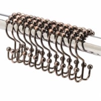 2 Lb Depot Shower Hooks - Oil Rubbed Bronze - Set of 12