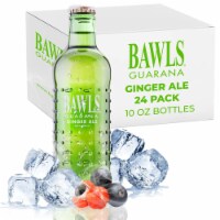 BAWLS Guarana™ Ginger Ale Energy Drink 10oz Bottles