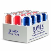 BAWLS Guarana™ Variety Pack Energy Drink 16oz Cans