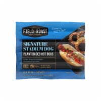 Field Roast Signature Stadium Plant-Based Hot Dogs Perspective: Main