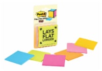 Post-it® Super Sticky Full Adhesive Notes - 6 Pack- Assorted Perspective: Main