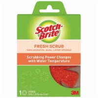 Scotch-Brite® Fresh Scrub Orange Soft Sponge