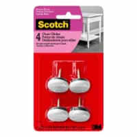 Scotch™ Glides Nail-in Plastic - White
