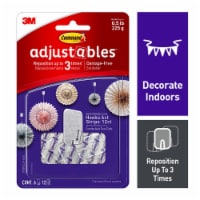 Command™ Adjustables Repositionable Hooks
