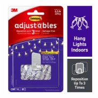 Command™ Adjustables Repositionable 1/2-Pound Hooks