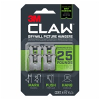 3M Claw™ Drywall Picture Hangers with Spot Markers Perspective: Main