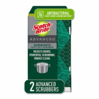 3M 1024299 3.7 in. Scotch-Brite Heavy Duty Scrubber Sponge, Green - Pack of 2