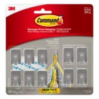 Command™ Small Stainless Steel Metal Hooks Perspective: Main