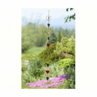 Ancient Graffiti ANCIENTAG87076 Hearts Multicolor Hanging Ornament
