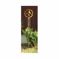 Ancient Graffiti ANCIENTAG17147 Flamed Bird Rain Gauge Stake