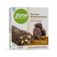ZonePerfect® Dark Chocolate Almond Protein Energy Bars Perspective: Main