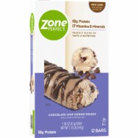 ZonePerfect Chocolate Chip Cookie Dough Energy Bars Perspective: Main