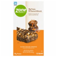 ZonePerfect® Salted Caramel Brownie Nutrition Bars Perspective: Main