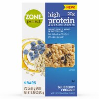 ZonePerfect® High Protein Blueberry Crumble Bars Nutrition Bars Perspective: Main