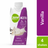 ZonePerfect Keto Vanilla Ready-to-Drink Shakes Perspective: Main