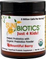 Sunbiotics Just 4 Kids! Potent Probiotics with Organic Prebiotics Bountiful Berry Powder Perspective: Main