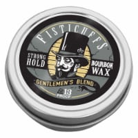 Fisticuffs LLC - Gentlemen's Blend Strong Hold Bourbon Mustache Wax | 1oz. Tin Perspective: Main